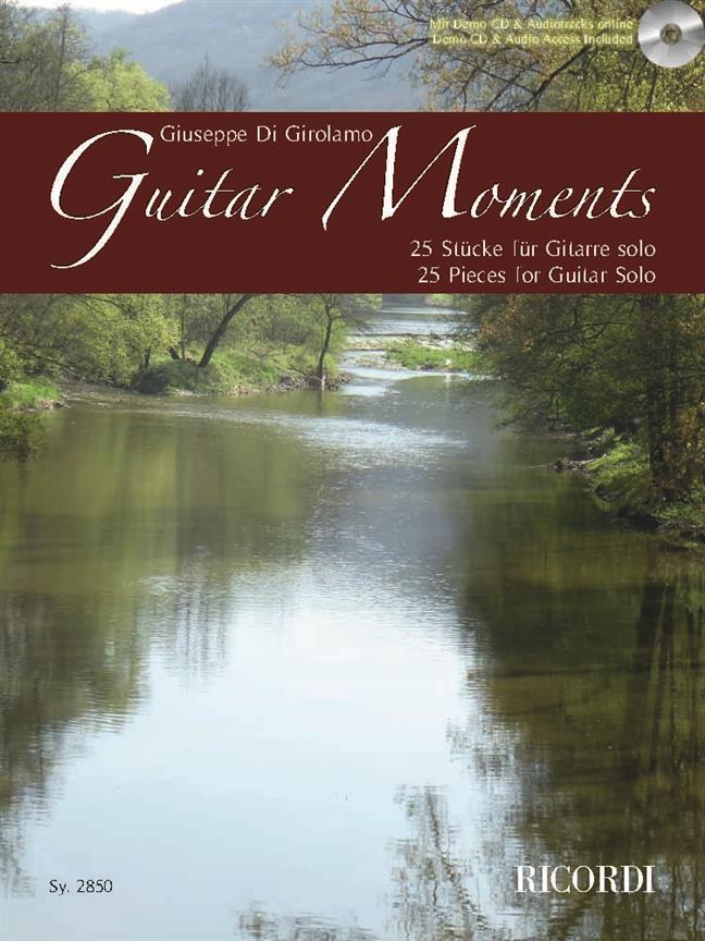 Guitar Moments - 25 Stücke für Gitarre solo -  noty pro klasickou kytaru